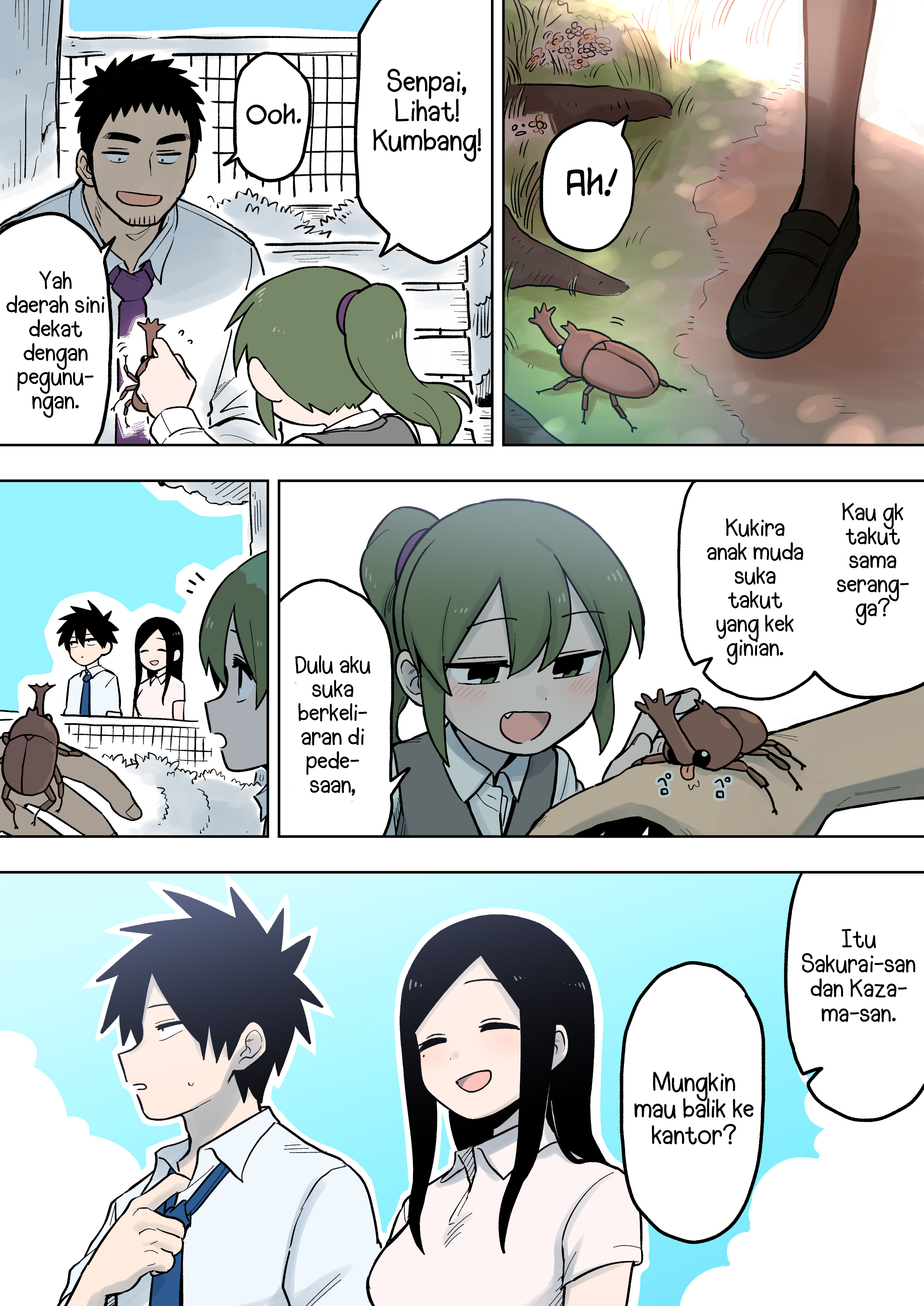 Senpai ga Uzai Kouhai no Hanashi Chapter 82 - halaman 2