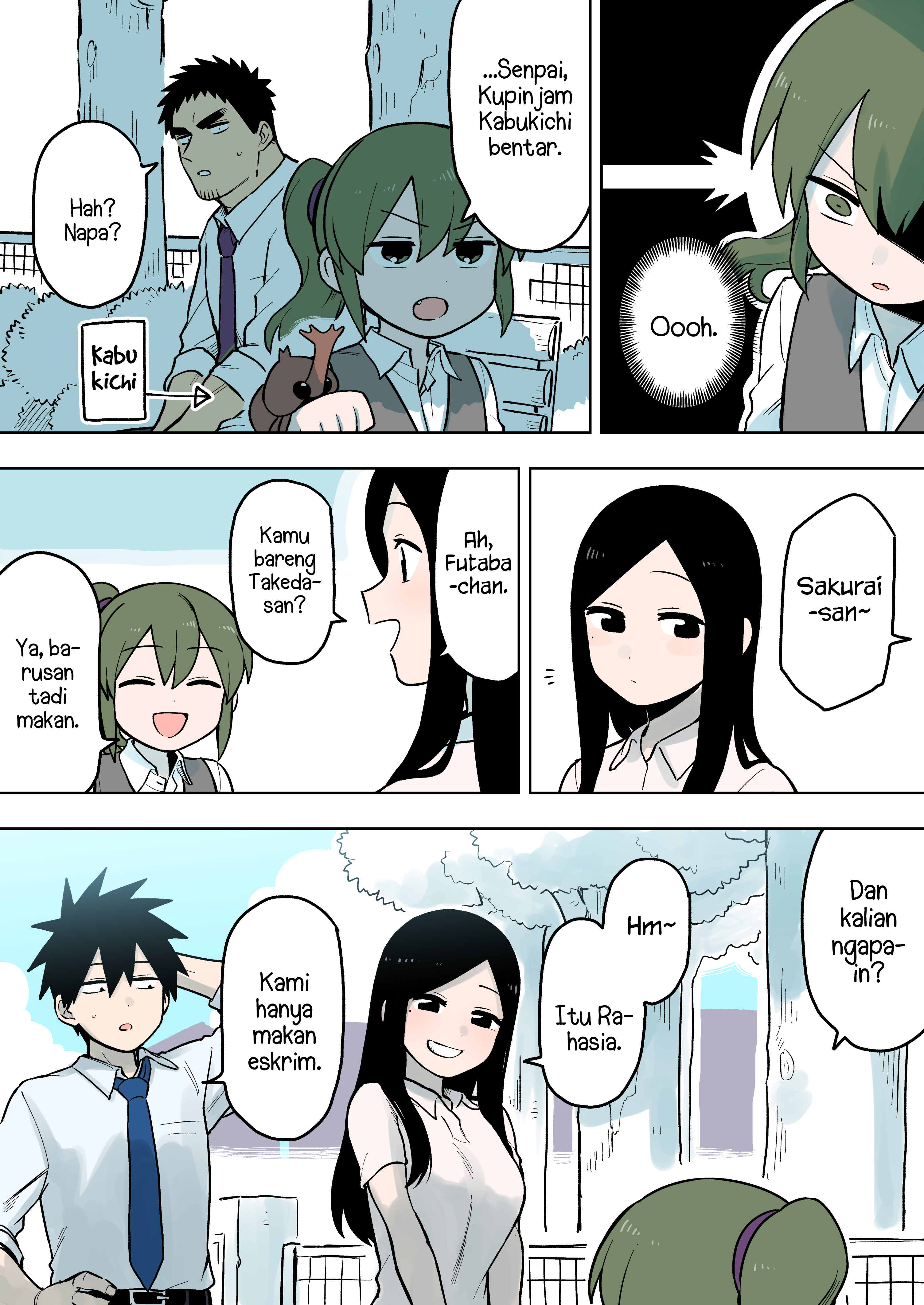 Senpai ga Uzai Kouhai no Hanashi Chapter 82 - halaman 3