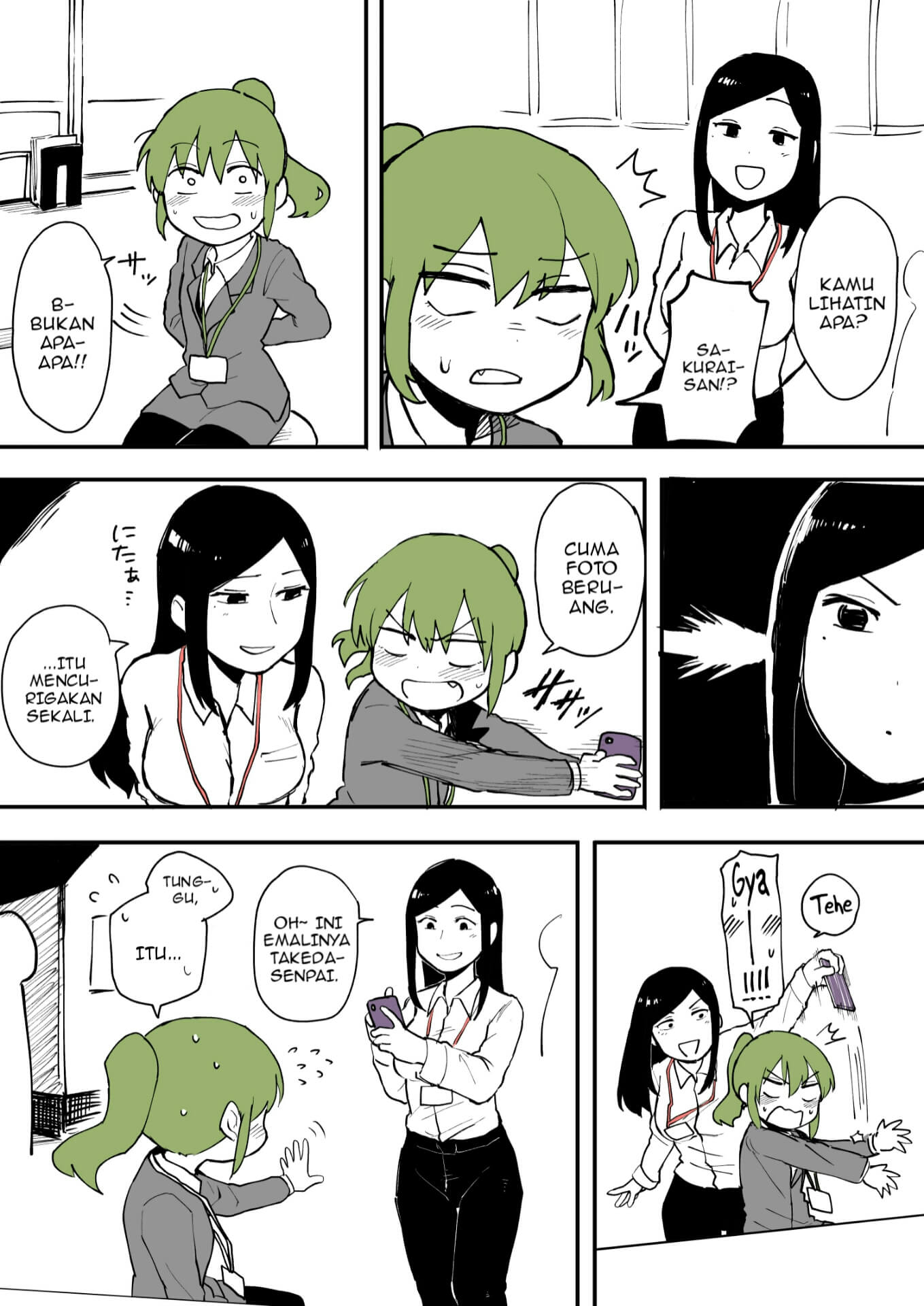 Senpai ga Uzai Kouhai no Hanashi Chapter 9 - halaman 3