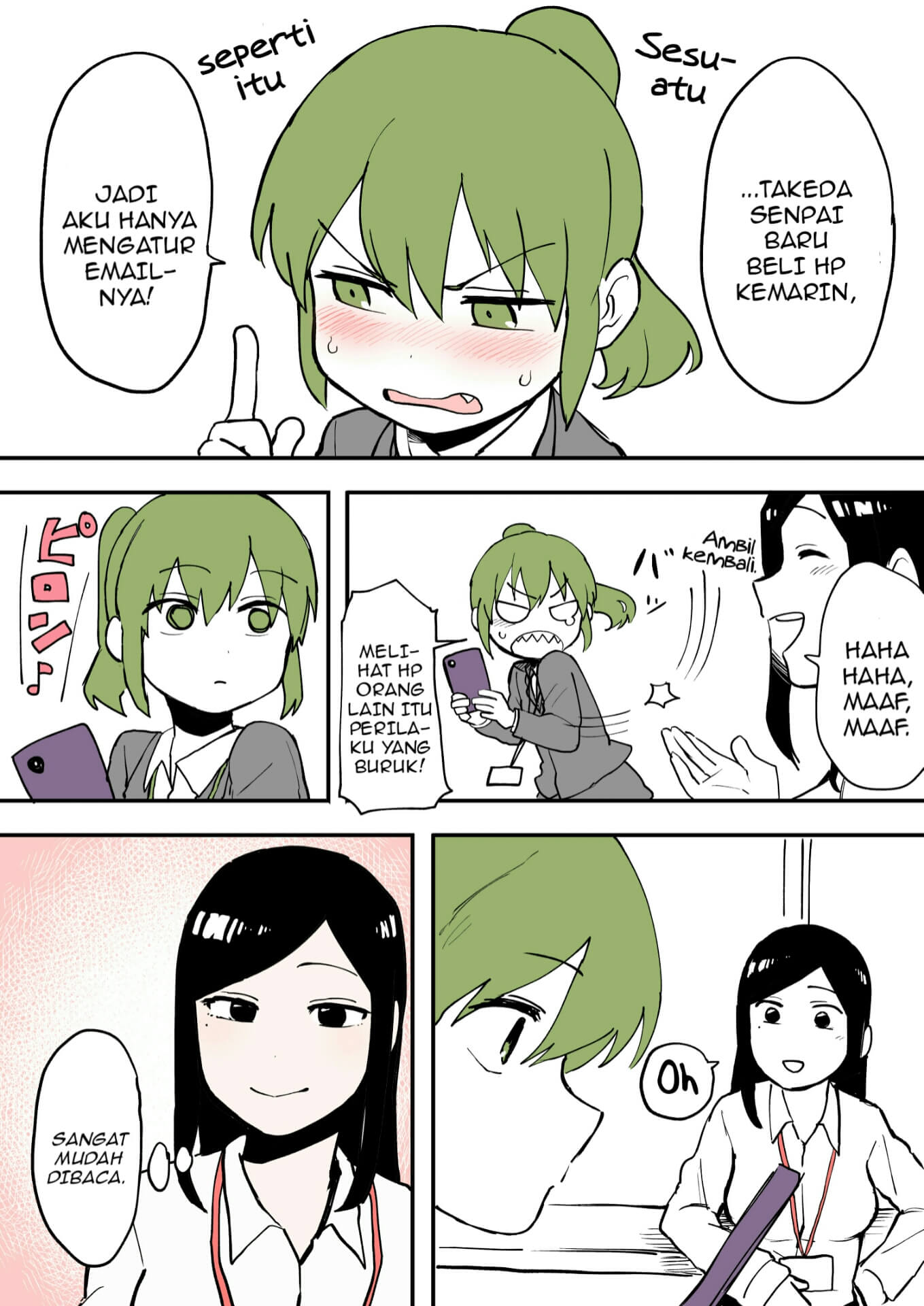 Senpai ga Uzai Kouhai no Hanashi Chapter 9 - halaman 4