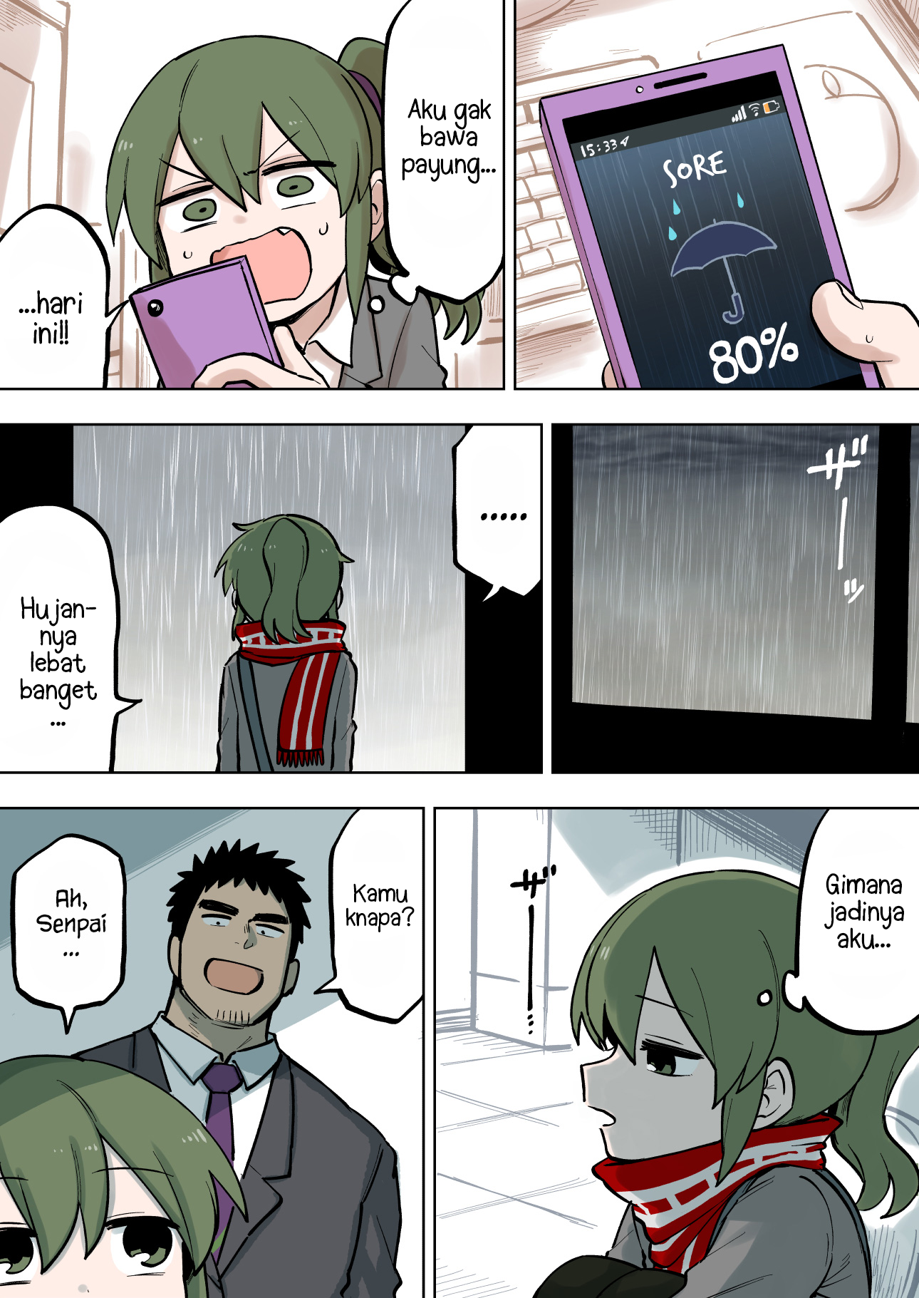 Senpai ga Uzai Kouhai no Hanashi Chapter 94 - halaman 2