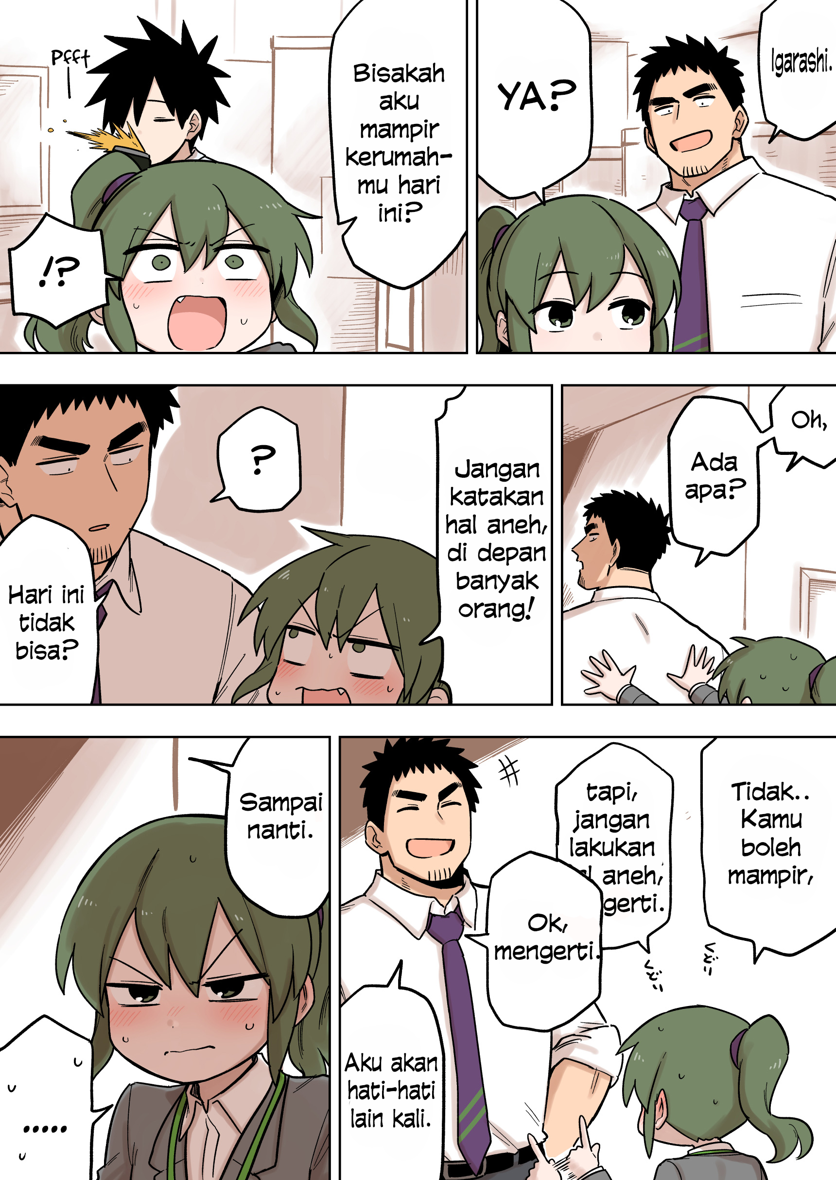 Senpai ga Uzai Kouhai no Hanashi Chapter 96 - halaman 1