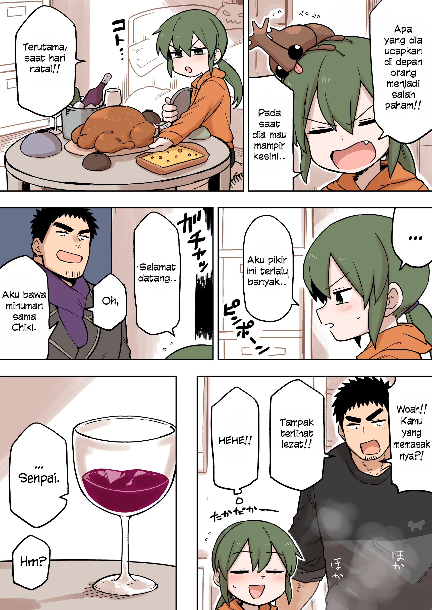 Senpai ga Uzai Kouhai no Hanashi Chapter 96 - halaman 2
