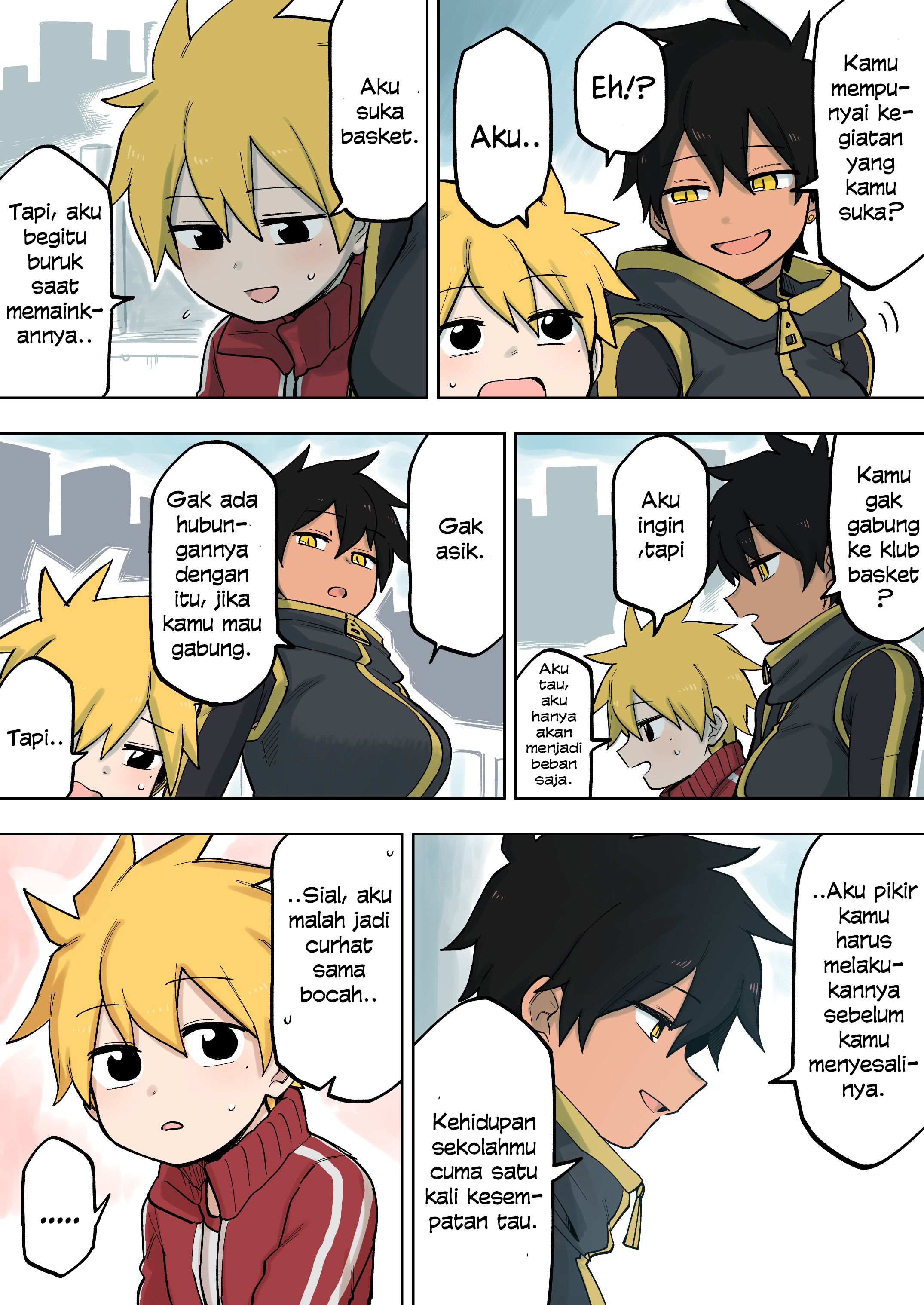 Senpai ga Uzai Kouhai no Hanashi Chapter 98 - halaman 3