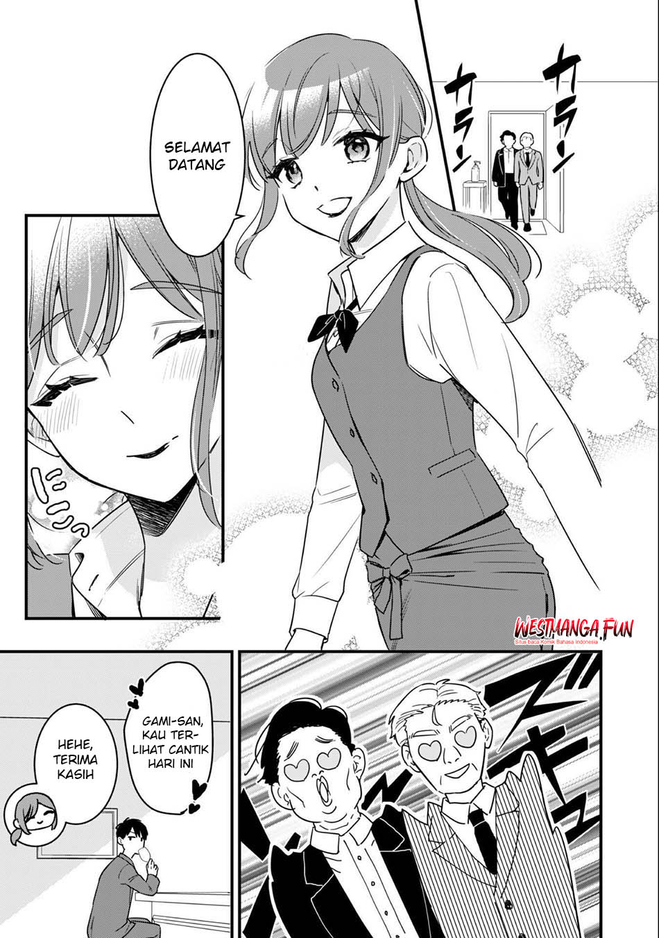 Senpai, Jitaku Keibiin no Koyou wa Ikaga desu ka? Chapter 1 - halaman 10