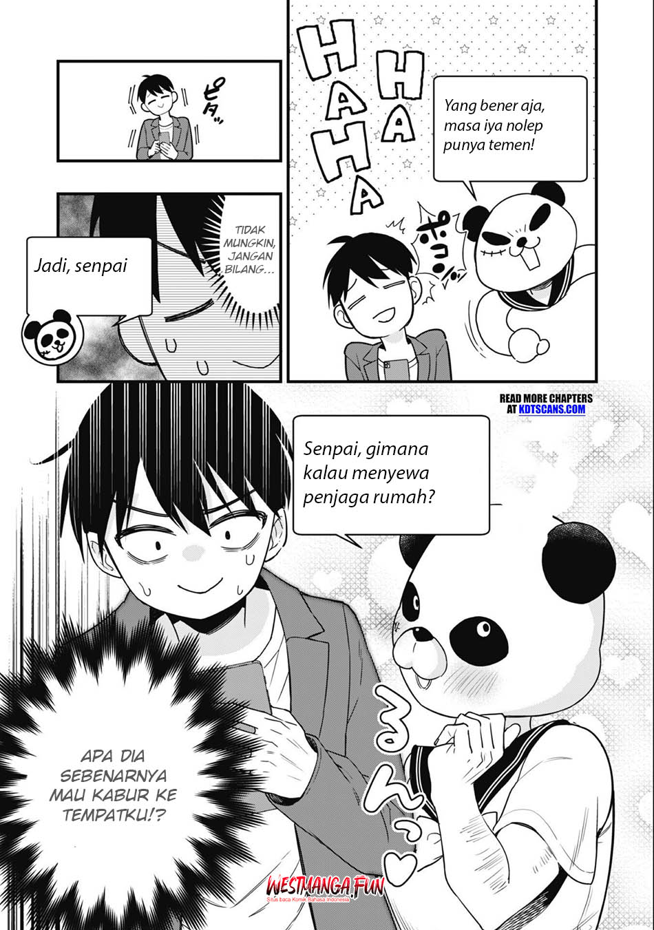 Senpai, Jitaku Keibiin no Koyou wa Ikaga desu ka? Chapter 1 - halaman 14