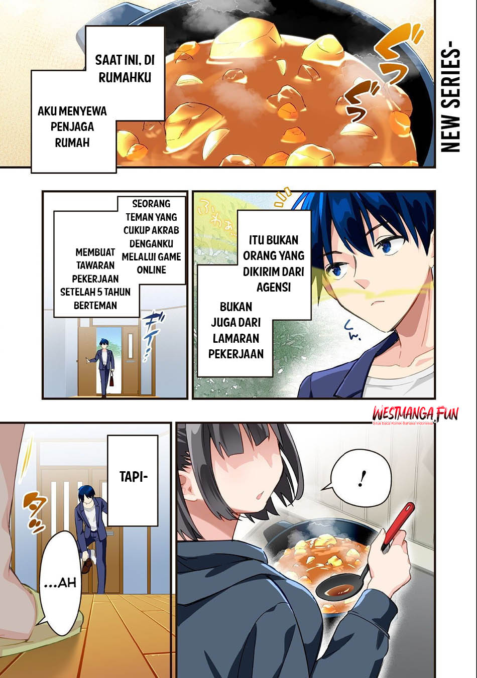 Senpai, Jitaku Keibiin no Koyou wa Ikaga desu ka? Chapter 1 - halaman 3