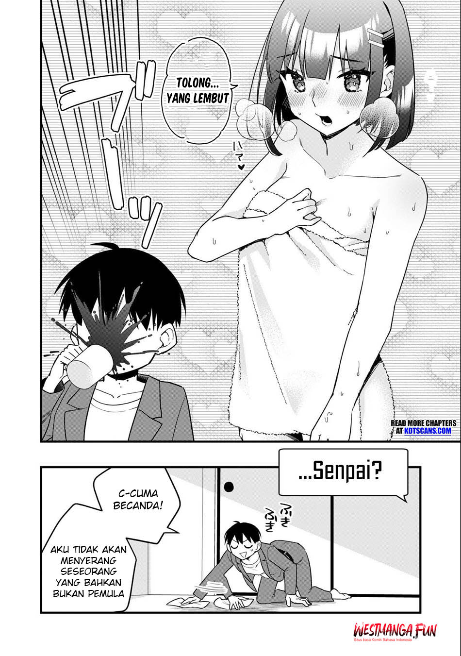 Senpai, Jitaku Keibiin no Koyou wa Ikaga desu ka? Chapter 1 - halaman 36