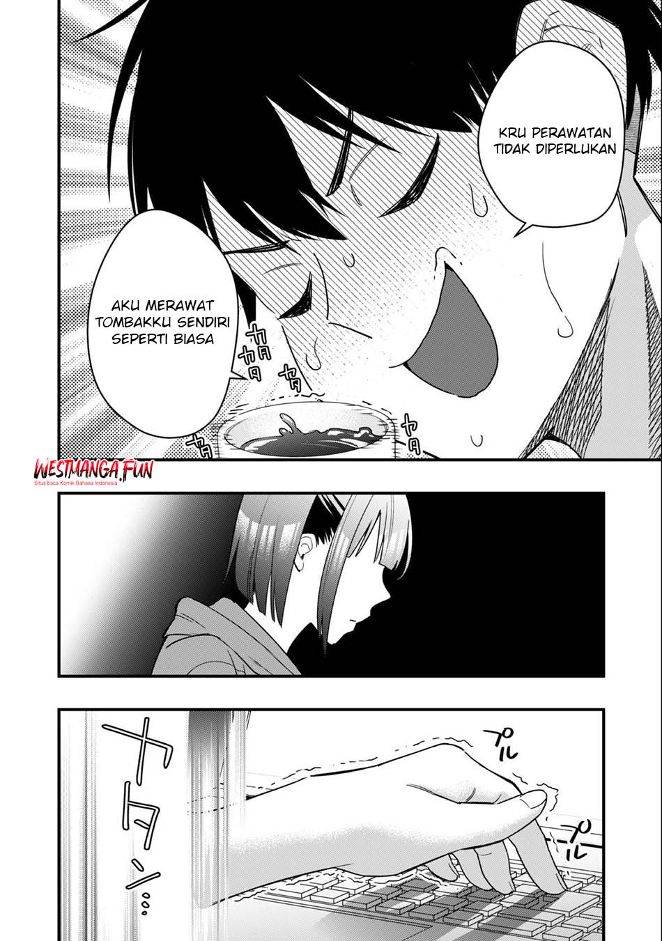 Senpai, Jitaku Keibiin no Koyou wa Ikaga desu ka? Chapter 1 - halaman 38