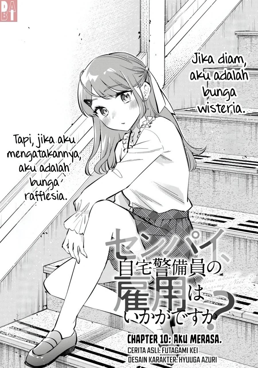 Senpai, Jitaku Keibiin no Koyou wa Ikaga desu ka? Chapter 10 - halaman 3