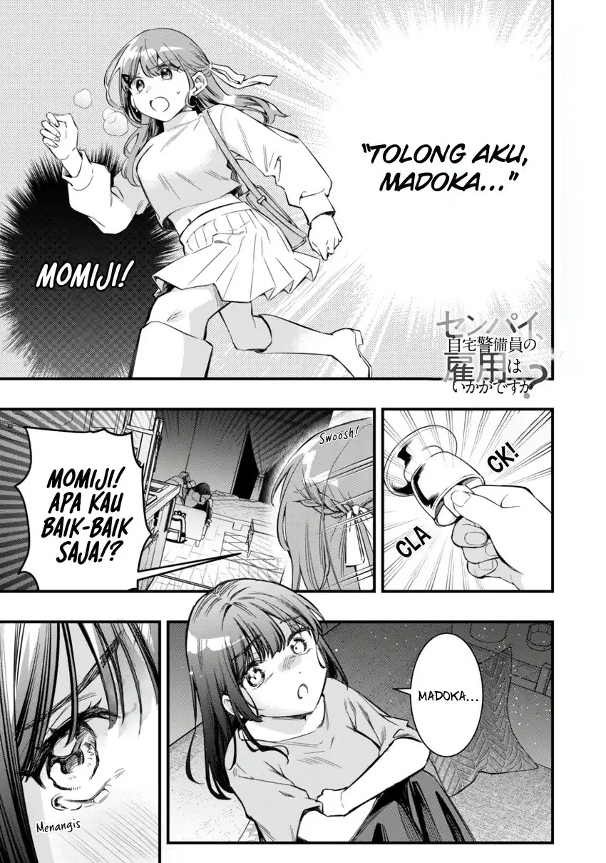 Senpai, Jitaku Keibiin no Koyou wa Ikaga desu ka? Chapter 11 - halaman 3