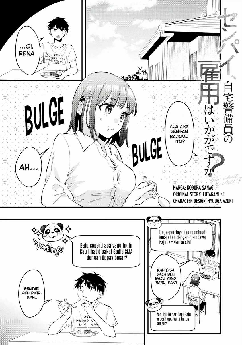 Senpai, Jitaku Keibiin no Koyou wa Ikaga desu ka? Chapter 5.5 - halaman 2