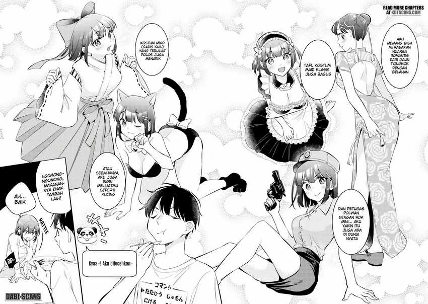 Senpai, Jitaku Keibiin no Koyou wa Ikaga desu ka? Chapter 5.5 - halaman 4