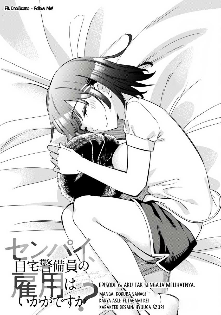 Senpai, Jitaku Keibiin no Koyou wa Ikaga desu ka? Chapter 6 - halaman 3