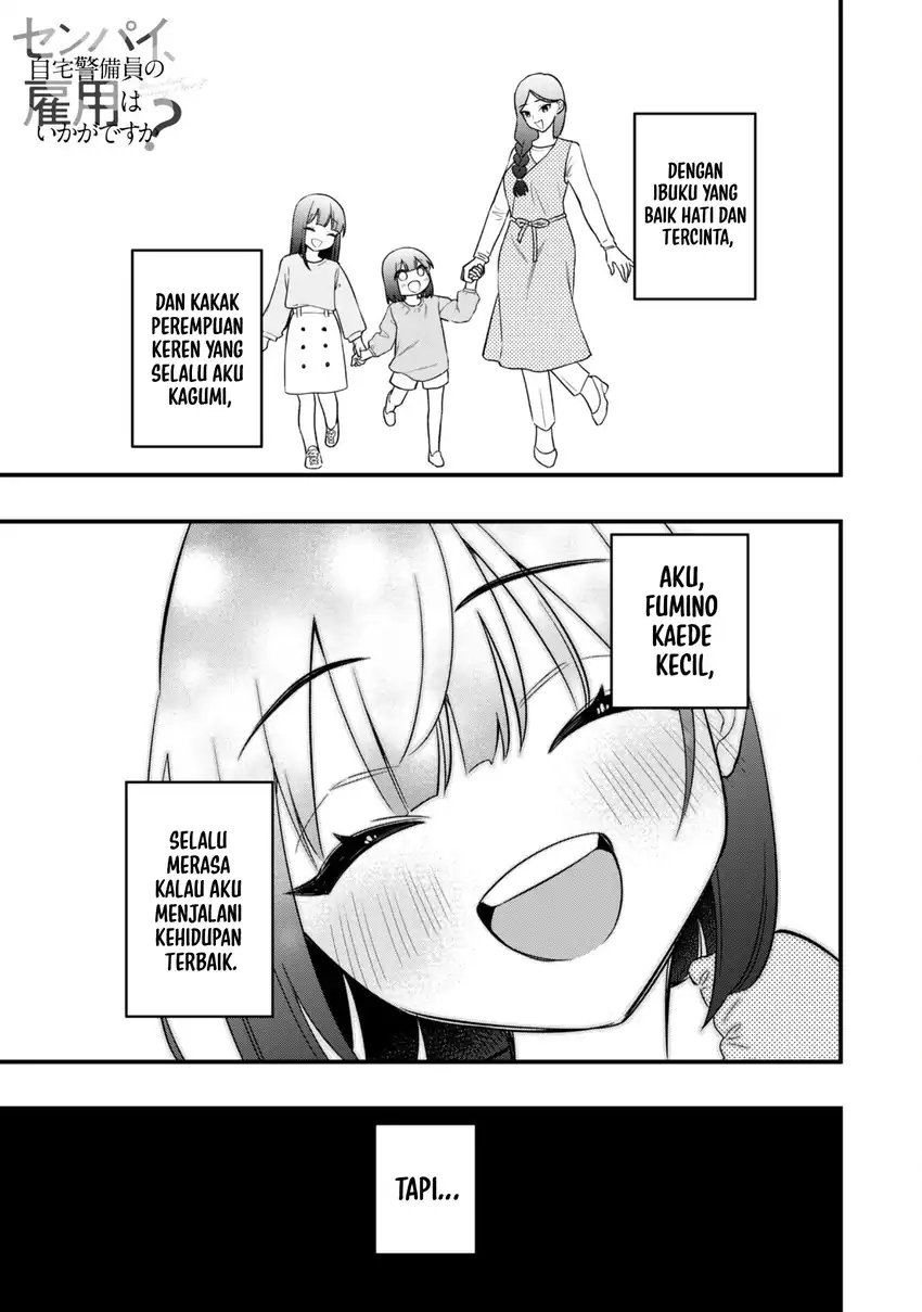 Senpai, Jitaku Keibiin no Koyou wa Ikaga desu ka? Chapter 8 - halaman 2