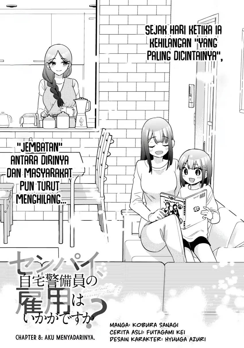 Senpai, Jitaku Keibiin no Koyou wa Ikaga desu ka? Chapter 8 - halaman 4