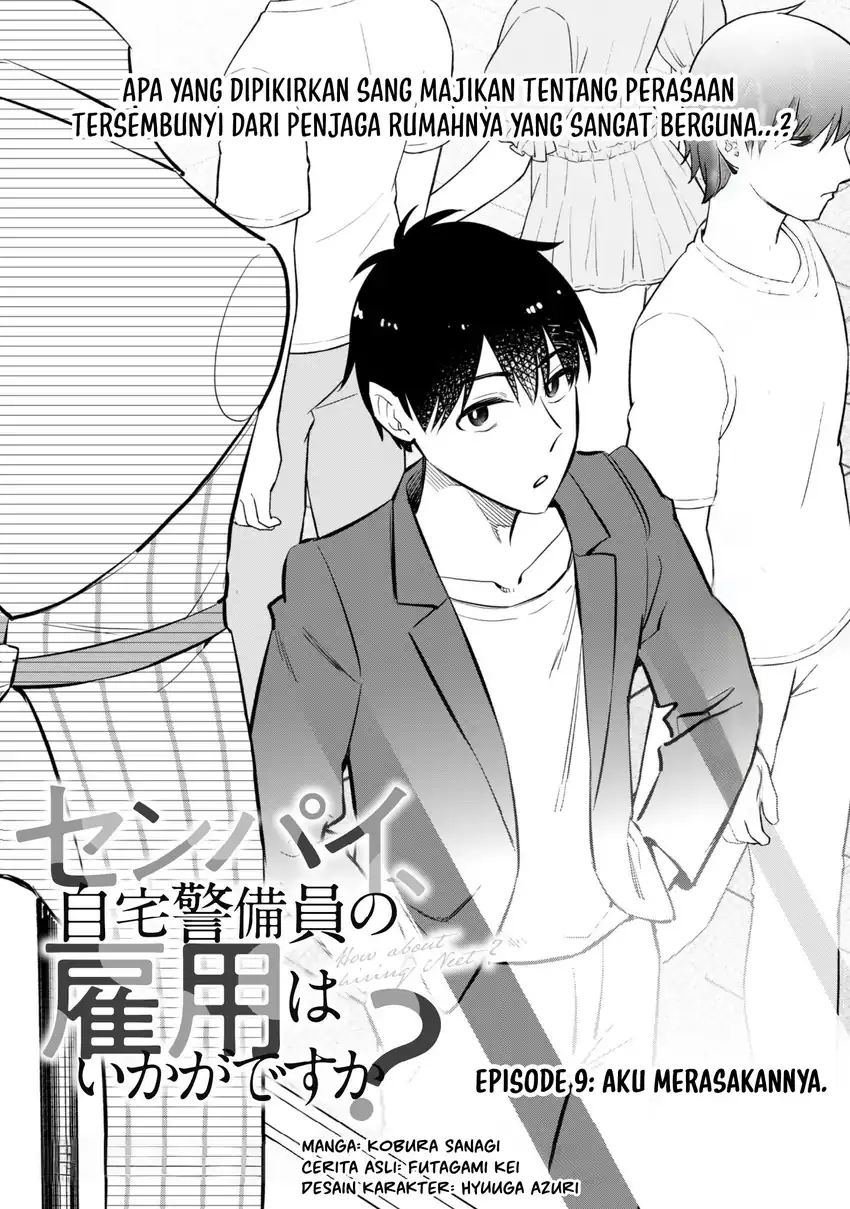 Senpai, Jitaku Keibiin no Koyou wa Ikaga desu ka? Chapter 9 - halaman 3