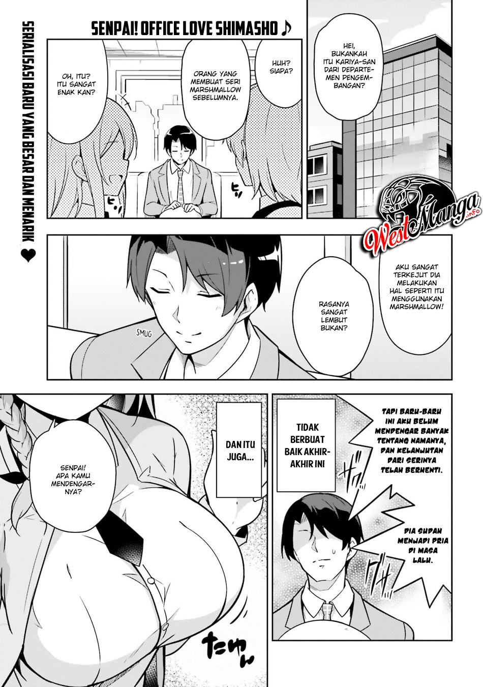 Senpai! Office Love Shimasho♪ Chapter 1 - halaman 2