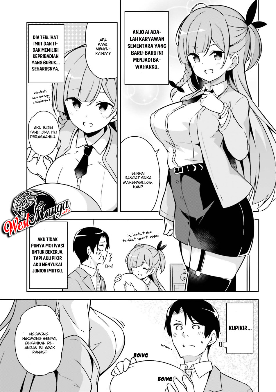 Senpai! Office Love Shimasho♪ Chapter 1 - halaman 5