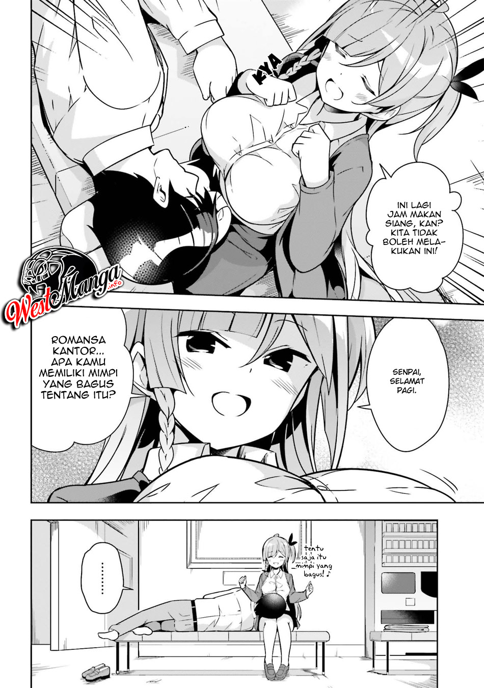 Senpai! Office Love Shimasho♪ Chapter 3 - halaman 8