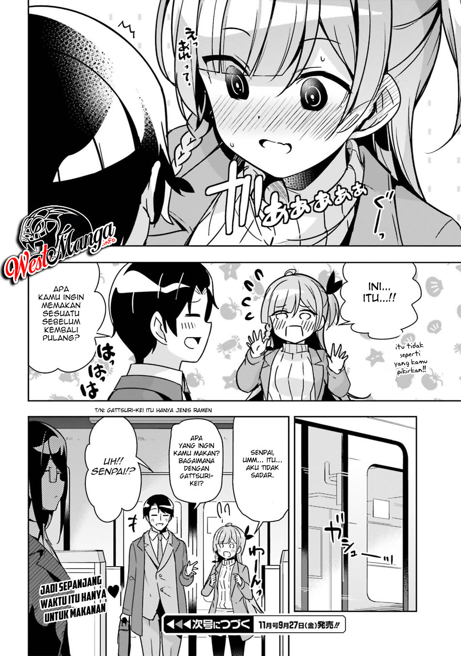 Senpai! Office Love Shimasho♪ Chapter 4 - halaman 12