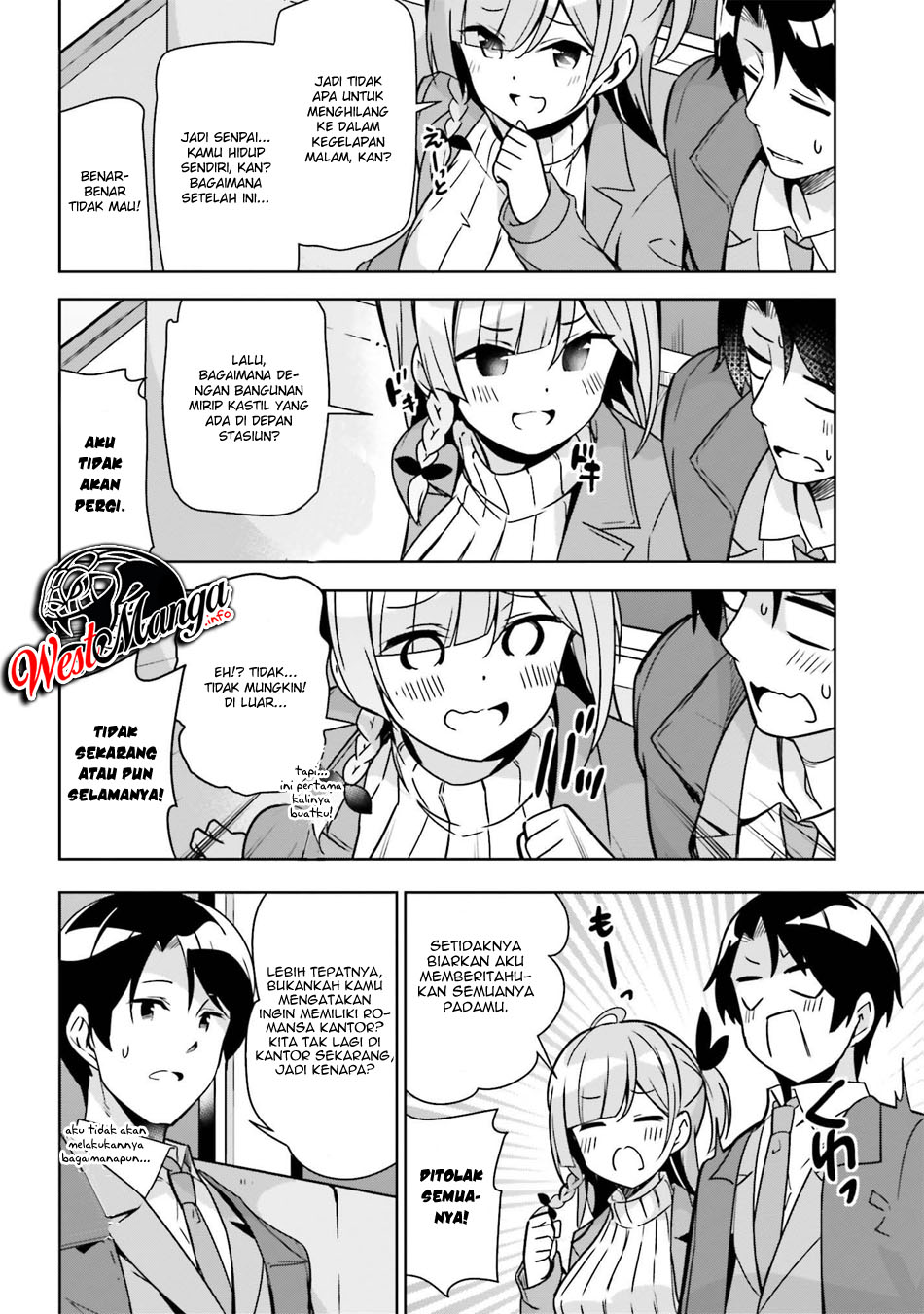 Senpai! Office Love Shimasho♪ Chapter 4 - halaman 8
