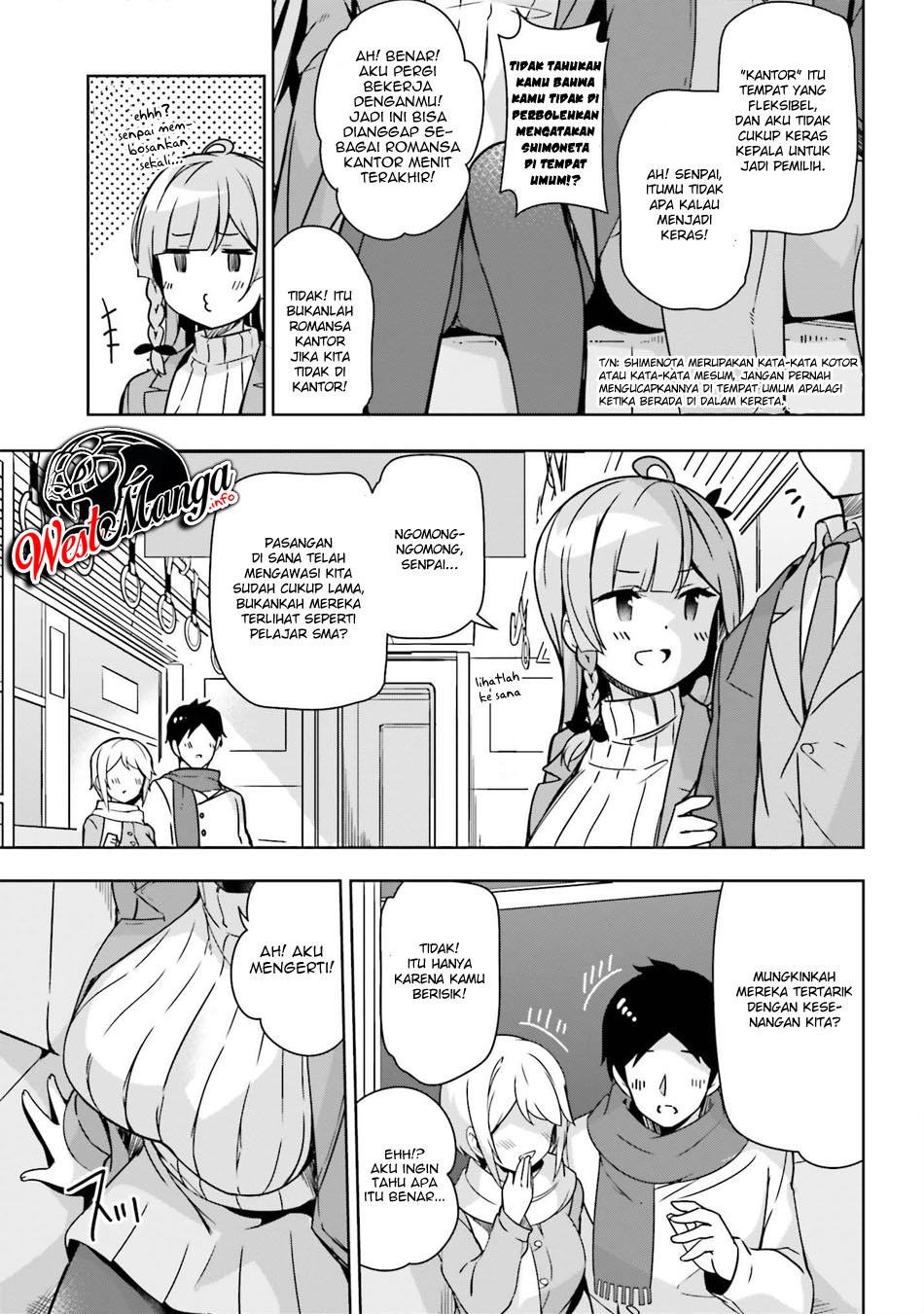 Senpai! Office Love Shimasho♪ Chapter 4 - halaman 9