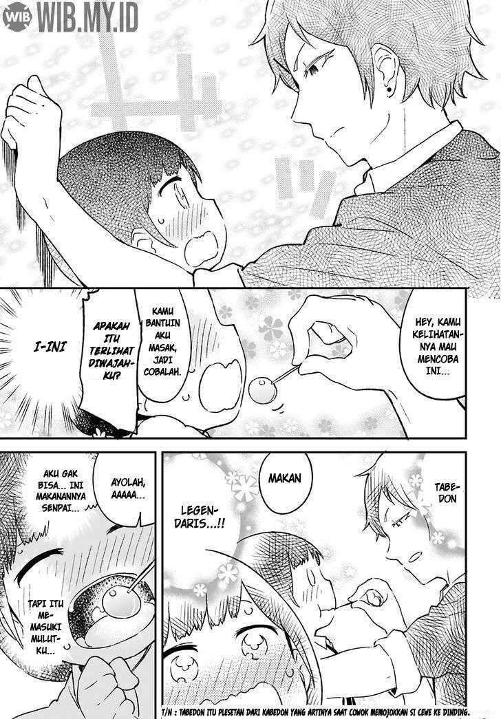 Senpai, Sore Hitokuchi Kudasai! Chapter 17 - halaman 8