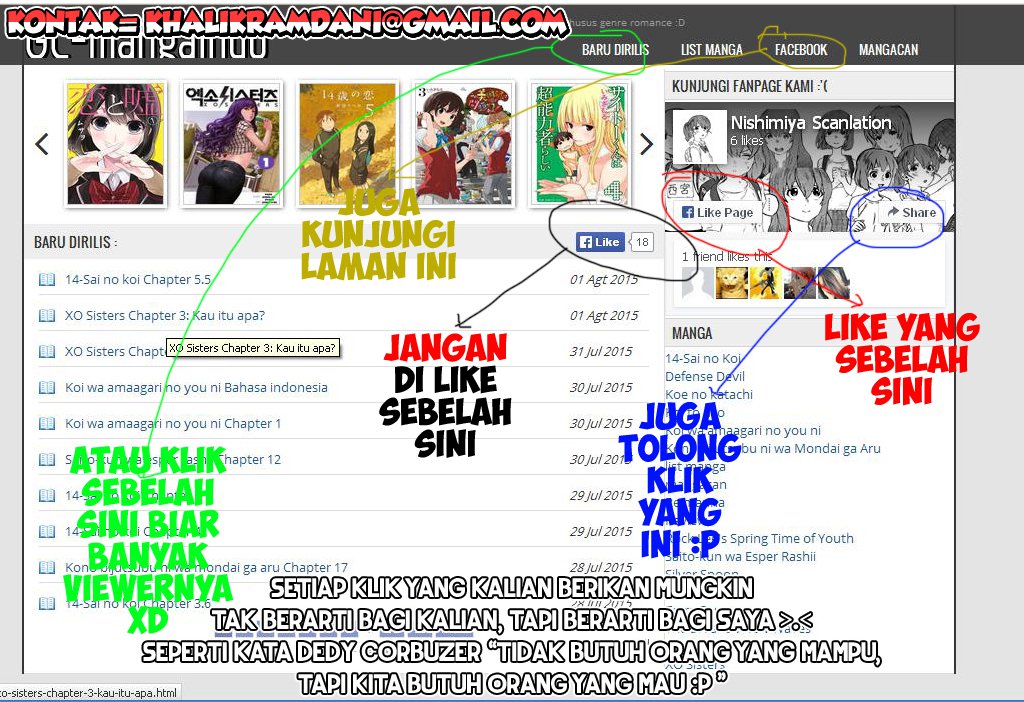Senpai, Sore Hitokuchi Kudasai! Chapter 2 - halaman 1