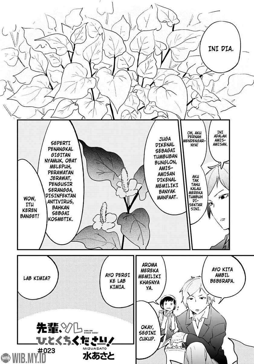 Senpai, Sore Hitokuchi Kudasai! Chapter 23 - halaman 3