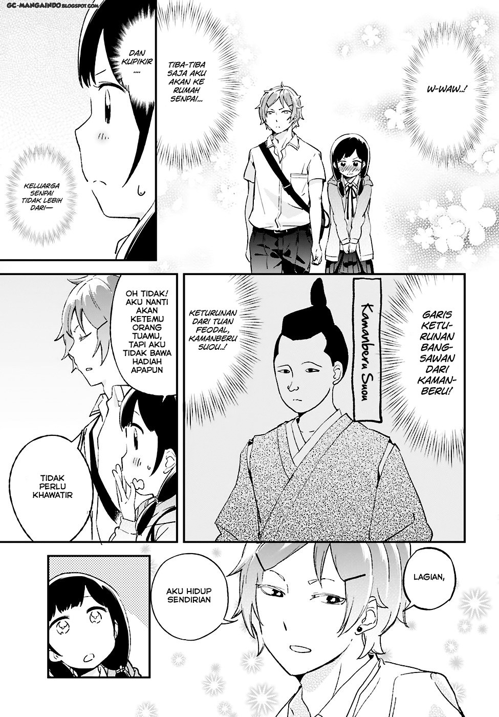 Senpai, Sore Hitokuchi Kudasai! Chapter 5 - halaman 1