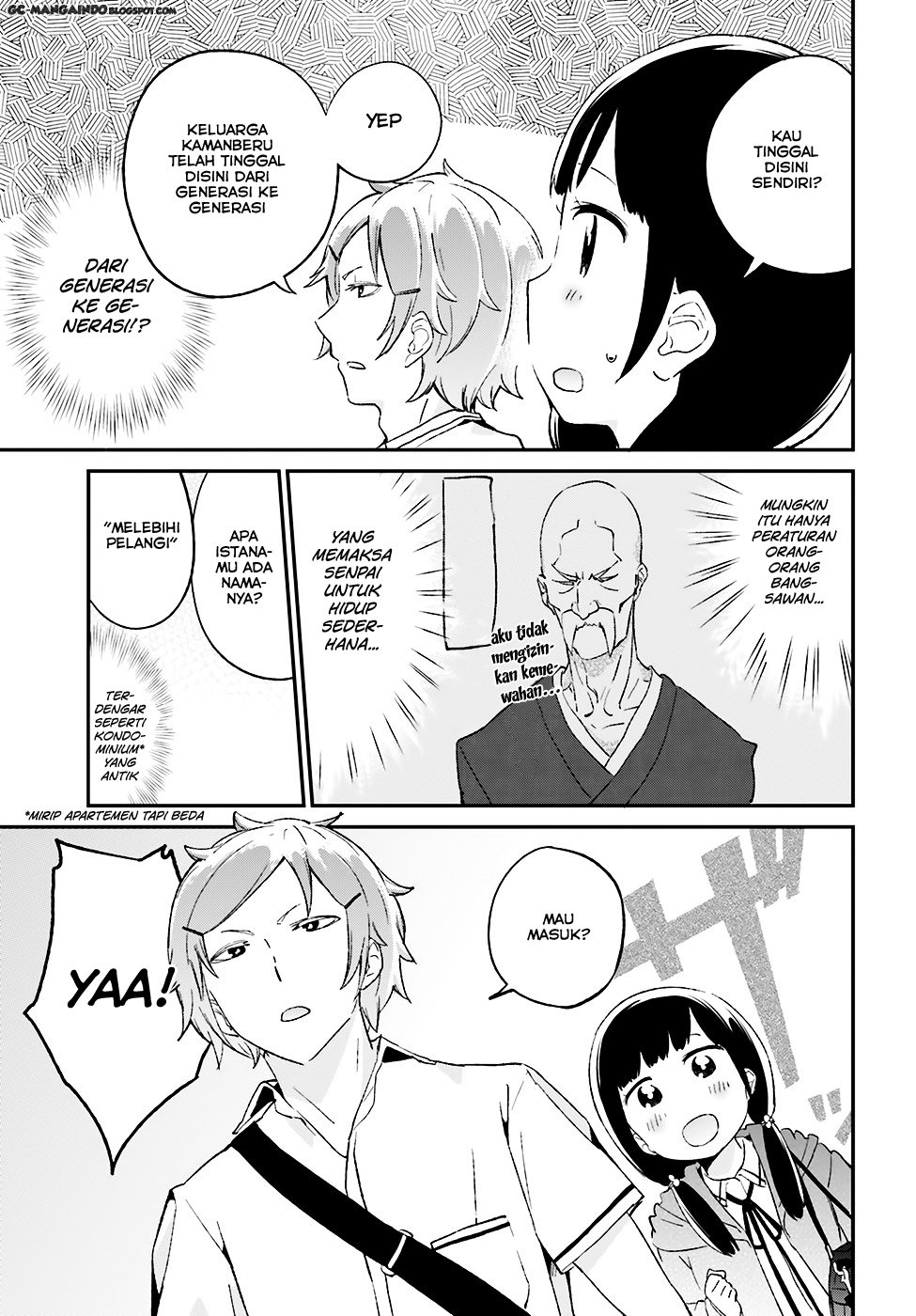 Senpai, Sore Hitokuchi Kudasai! Chapter 5 - halaman 5