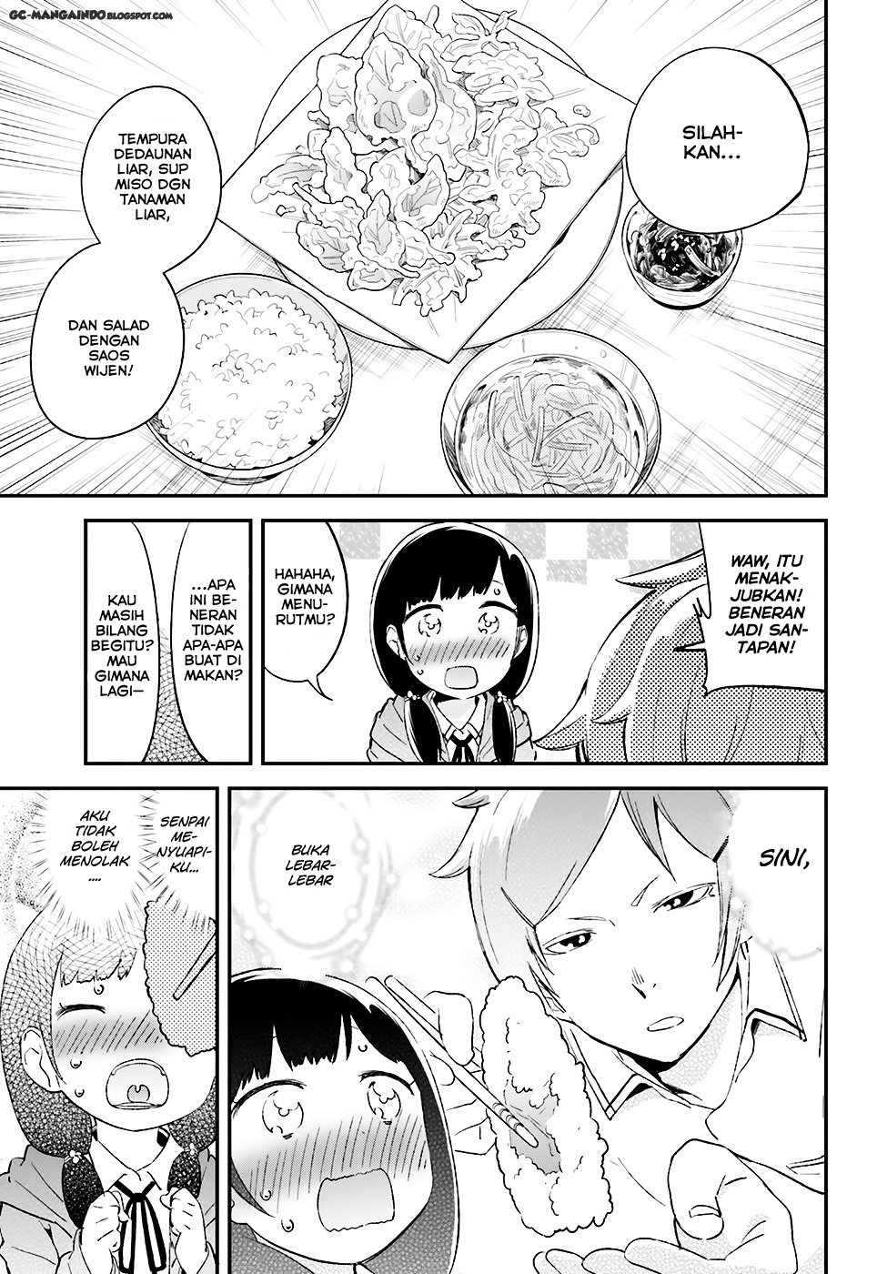 Senpai, Sore Hitokuchi Kudasai! Chapter 6 - halaman 3