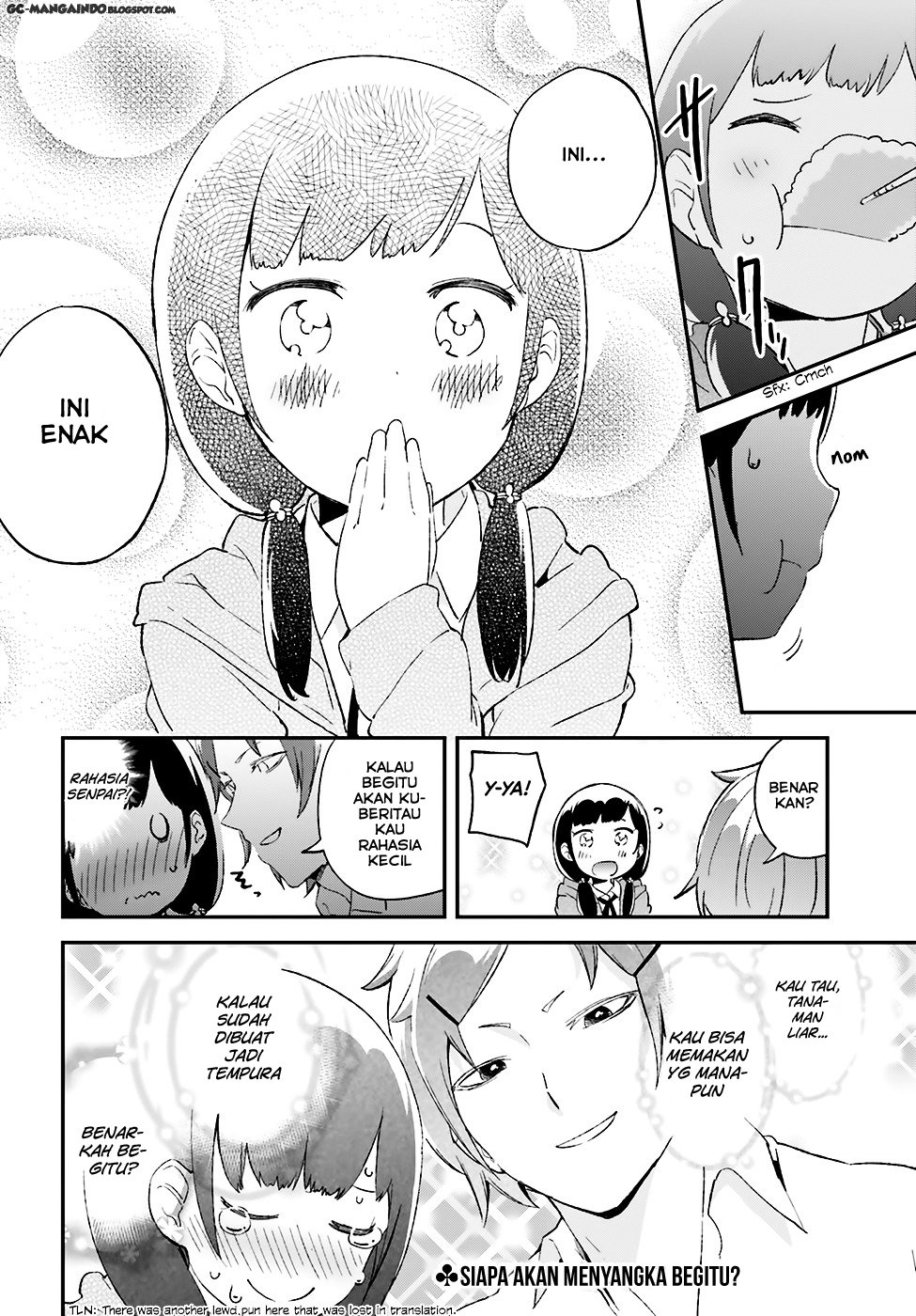 Senpai, Sore Hitokuchi Kudasai! Chapter 6 - halaman 4