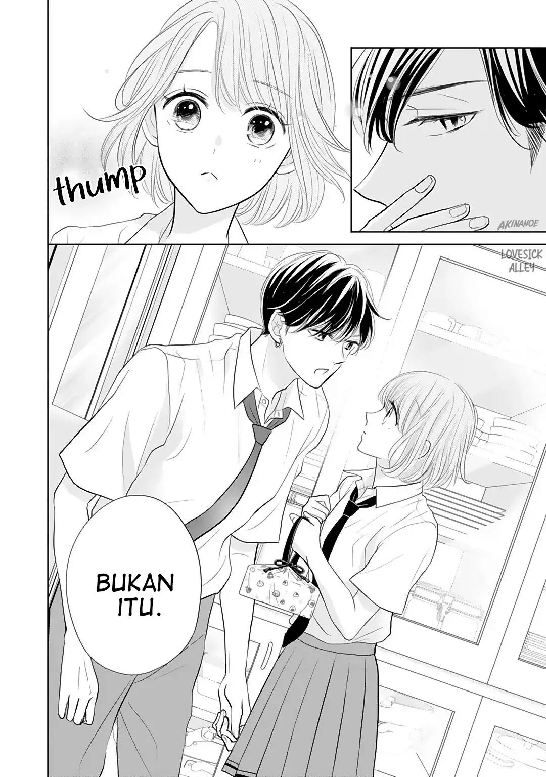 Senpai wa, Ijiwaru ni Tsuki. Chapter 10 - halaman 16