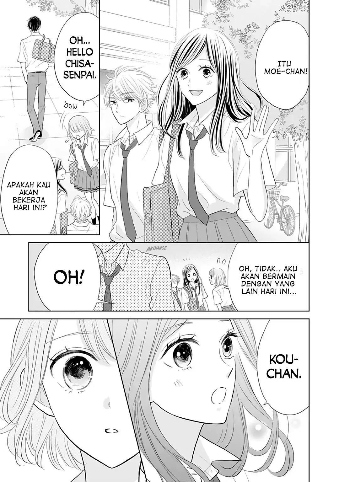 Senpai wa, Ijiwaru ni Tsuki. Chapter 10 - halaman 25