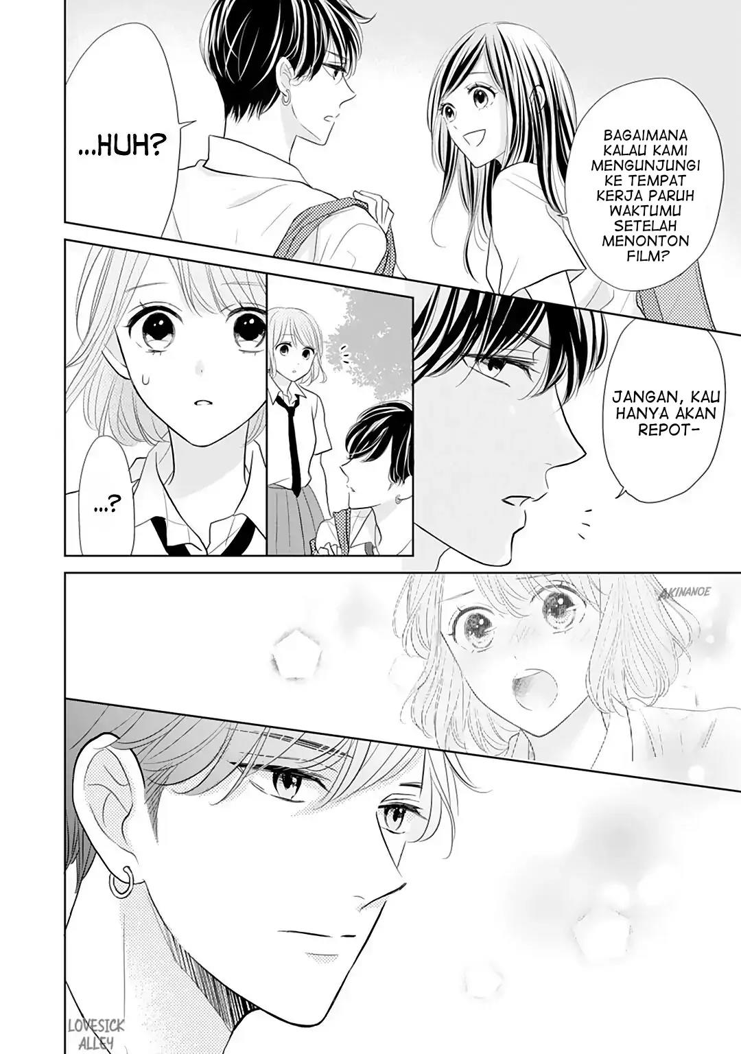 Senpai wa, Ijiwaru ni Tsuki. Chapter 10 - halaman 28