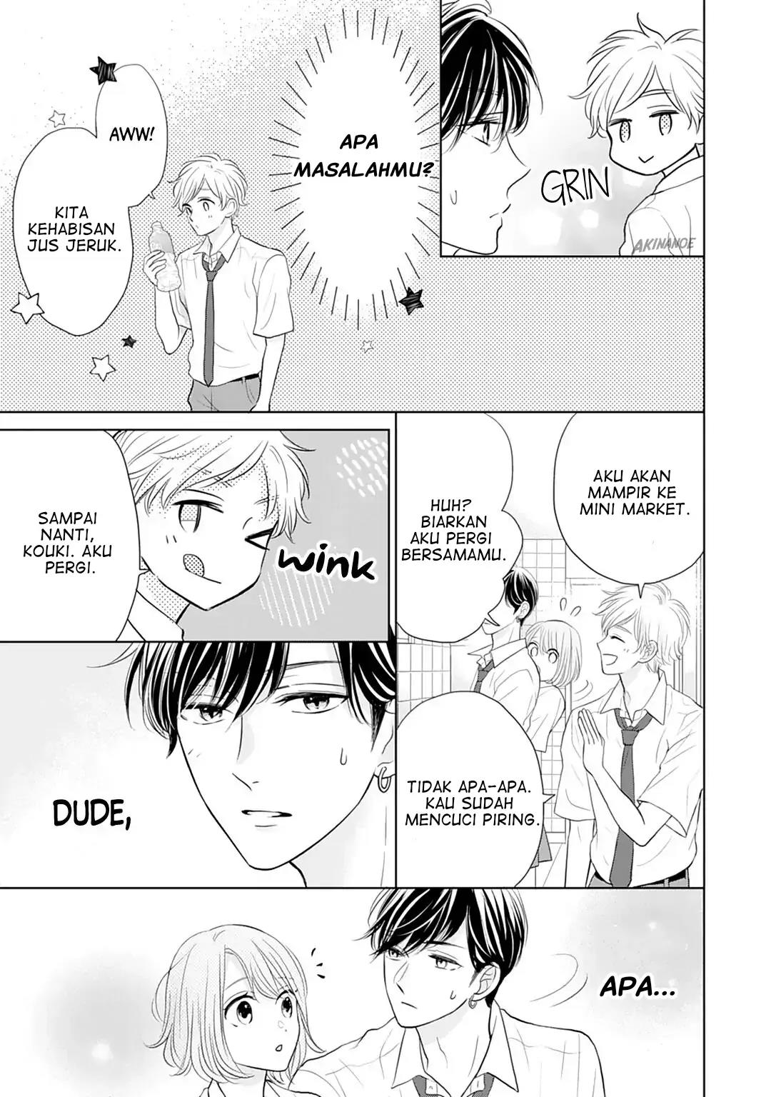 Senpai wa, Ijiwaru ni Tsuki. Chapter 13 - halaman 17