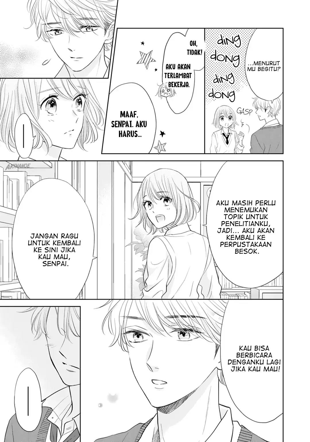 Senpai wa, Ijiwaru ni Tsuki. Chapter 16 - halaman 17
