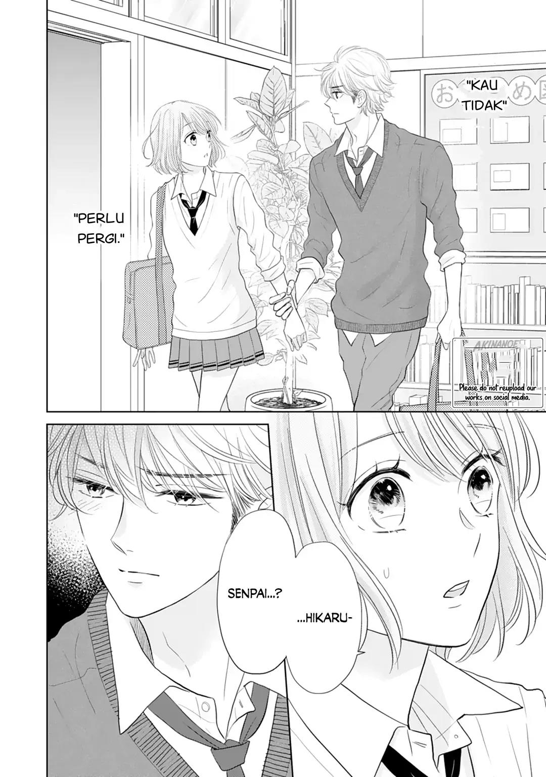 Senpai wa, Ijiwaru ni Tsuki. Chapter 16 - halaman 4