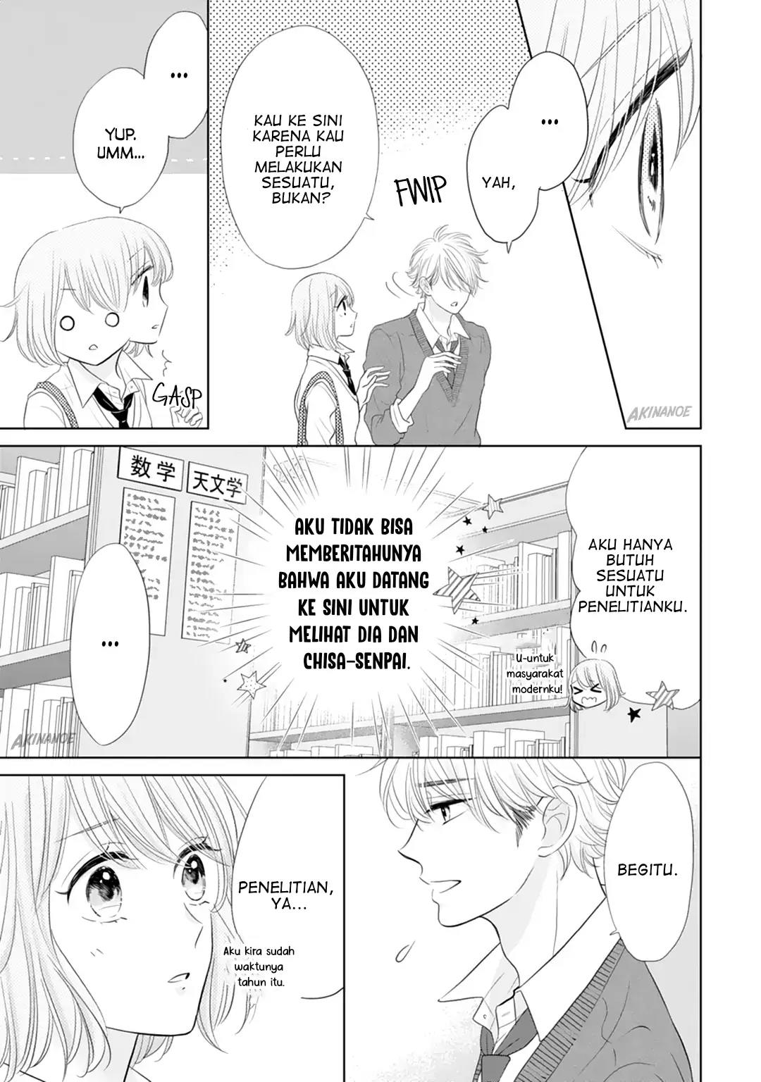 Senpai wa, Ijiwaru ni Tsuki. Chapter 16 - halaman 5