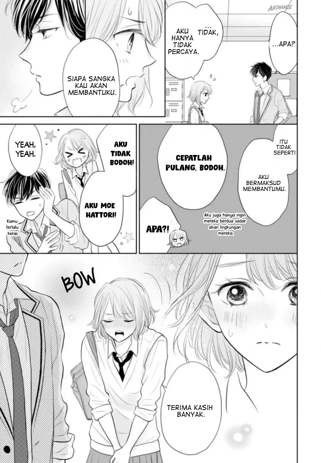 Senpai wa, Ijiwaru ni Tsuki. Chapter 4 - halaman 17