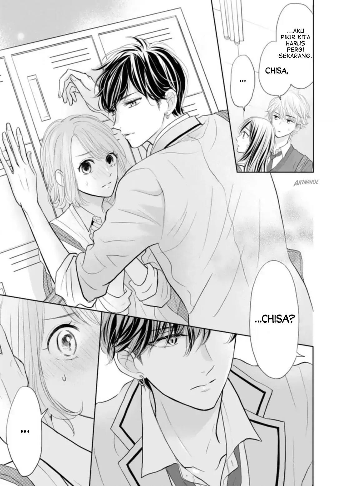 Senpai wa, Ijiwaru ni Tsuki. Chapter 4 - halaman 7
