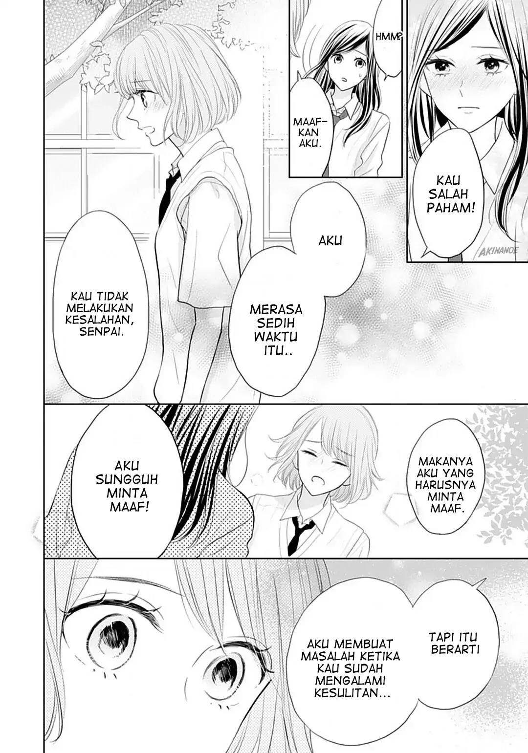 Senpai wa, Ijiwaru ni Tsuki. Chapter 6 - halaman 22