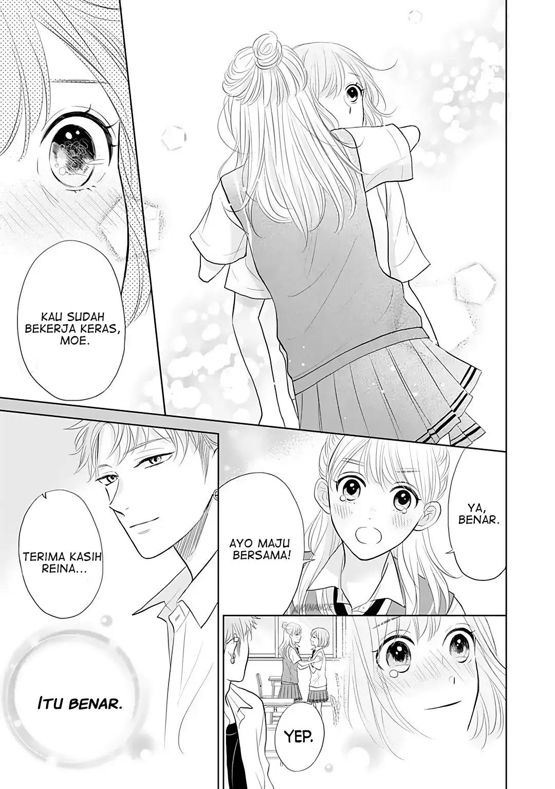 Senpai wa, Ijiwaru ni Tsuki. Chapter 7 - halaman 17