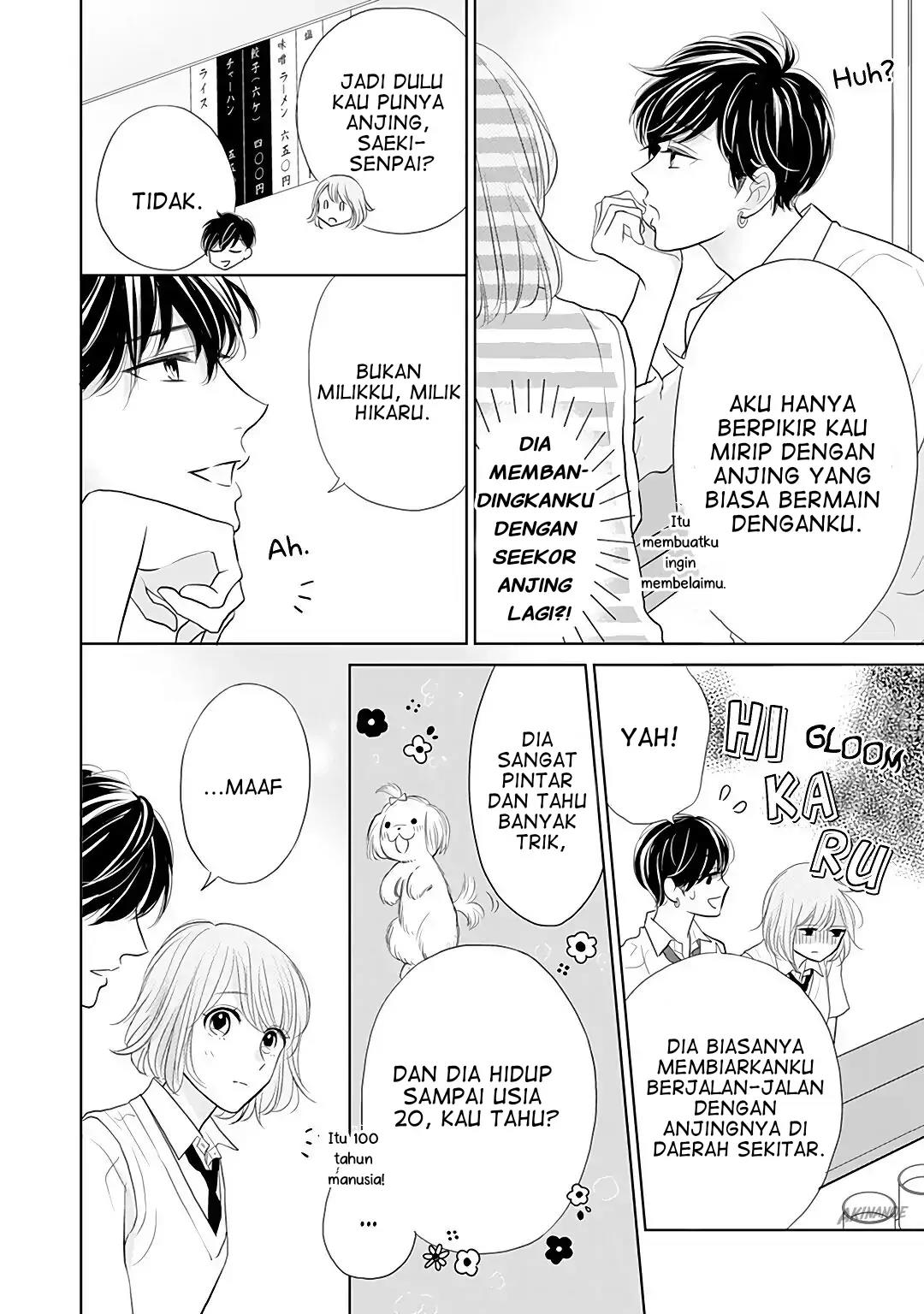 Senpai wa, Ijiwaru ni Tsuki. Chapter 7 - halaman 8