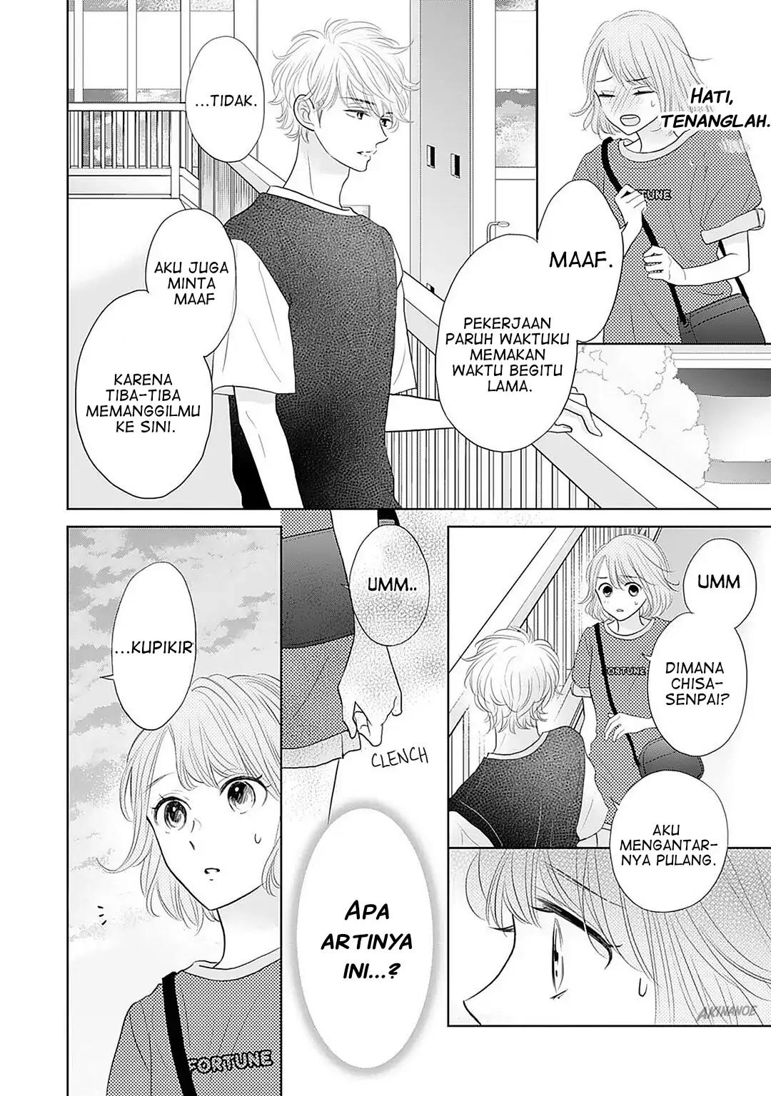 Senpai wa, Ijiwaru ni Tsuki. Chapter 8 - halaman 6