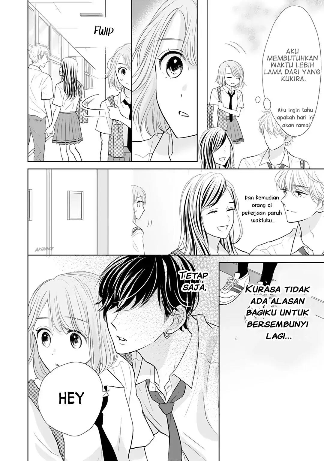 Senpai wa, Ijiwaru ni Tsuki. Chapter 9 - halaman 18