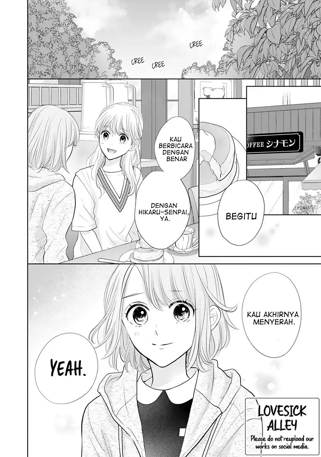 Senpai wa, Ijiwaru ni Tsuki. Chapter 9 - halaman 4