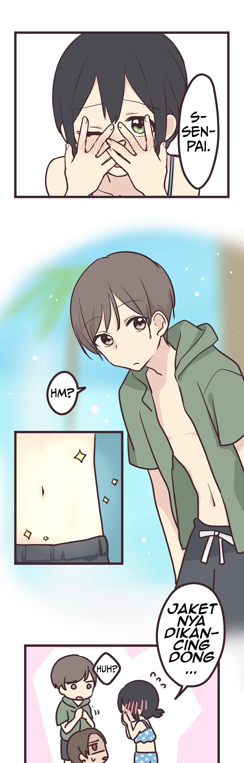 Senpai wa Otokonoko Chapter 9 - halaman 1